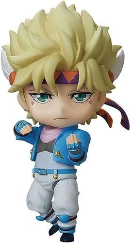 FABIIA Bizarre Adventure Action Figura Estatua de 10 Cm/3.9 Pulgadas Joweird Adventure Anime Caracteres Doll Pvc Collection Figurine Ornament Toys Doll Toys (César Anthonio Zeppeli)/César Anthonio Zep