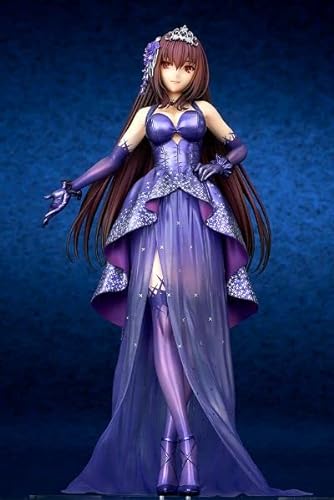 FABIIA Fate/Grand Order - Scáthach - Vestido Formal de Espíritu Heroico Ver. Figuras de Acción Buty Hot Girl Juguetes para Adultos Pvc Anime/Modelo de Personaje Del Juego/Estatua / 26Cm