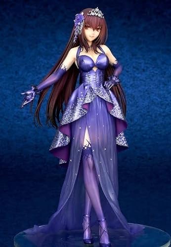 FABIIA Fate/Grand Order - Scáthach - Vestido Formal de Espíritu Heroico Ver. Figuras de Acción Buty Hot Girl Juguetes para Adultos Pvc Anime/Modelo de Personaje Del Juego/Estatua / 26Cm