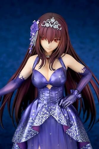 FABIIA Fate/Grand Order - Scáthach - Vestido Formal de Espíritu Heroico Ver. Figuras de Acción Buty Hot Girl Juguetes para Adultos Pvc Anime/Modelo de Personaje Del Juego/Estatua / 26Cm