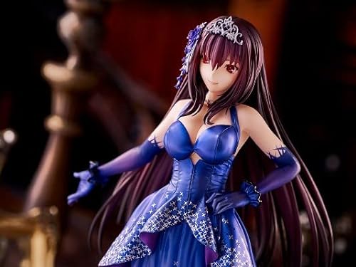 FABIIA Fate/Grand Order - Scáthach - Vestido Formal de Espíritu Heroico Ver. Figuras de Acción Buty Hot Girl Juguetes para Adultos Pvc Anime/Modelo de Personaje Del Juego/Estatua / 26Cm