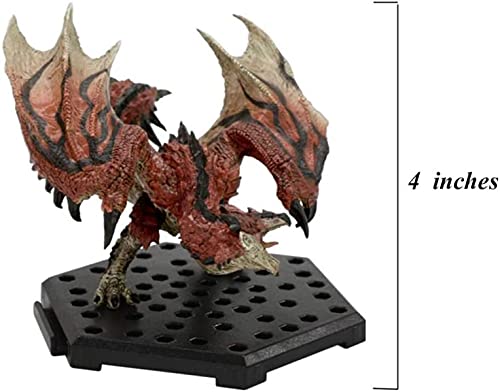 FABIIA Monster Hunter World: Rathalos Pvc Figura Modelo Juguete Estatua - 4 Pulgadas