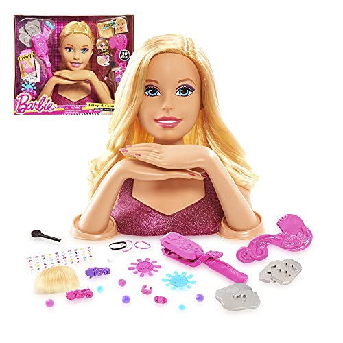 Famosa- Giochi Preziosi, Busto Barbie Deluxe, incluye 30 accesorios, a partir de 3 años (BAR17000)