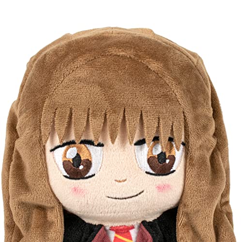 Famosa Softies - Peluche Hermione de las películas de Harry Potter, mide 27 cm y tiene detalles como el uniforme de Hoghwarts, de textura suave, relleno de fibra reciclada, (760020653)