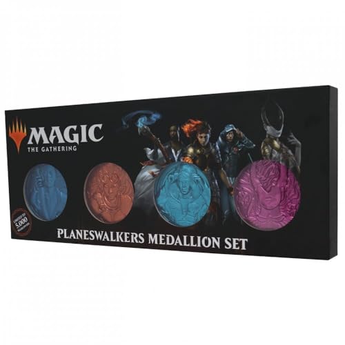 Fanattik Magic The Gathering Pack 2 medallones Planeswalkers Limited Edition