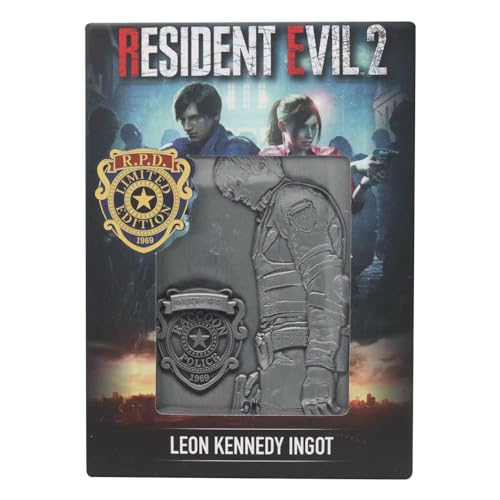 FaNaTtik Resident Evil 2 Collectible Ingot Leon S. Kennedy Limited Edition