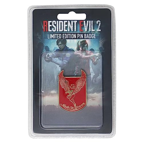 FaNaTtik Resident Evil 2 XL Premium Pin Badge 25th Anniversary Limited Edition