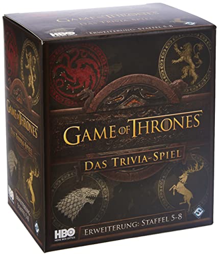 Fantasy Flight Games FFGD0171 Game of Thrones: El Trivia-Spiel-Episode 5-8