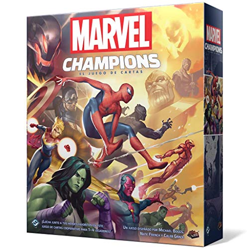 Fantasy Flight Games- Marvel Champions: El Juego de Cartas, Color (MC01ES) & Marvel Champions - La Tiranía de Cráneo Rojo - Juego de Cartas en Español