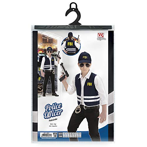 "FBI AGENT" (vest, cap) - (140 cm / 8-10 Years)