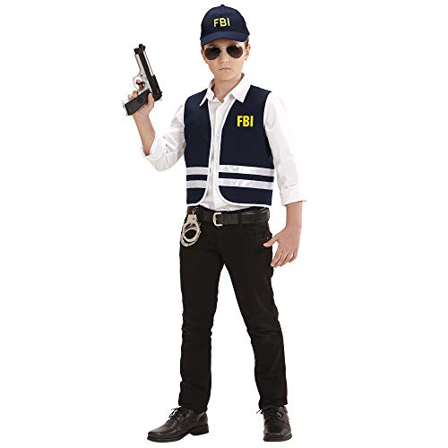 "FBI AGENT" (vest, cap) - (140 cm / 8-10 Years)