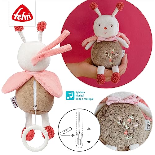 Fehn - Juguete musical con cuerda 154658, con mecanismo musical extraíble, para bebés y niños pequeños de 0 meses en adelante, dimensiones: 16 cm