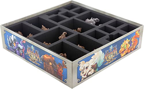 Feldherr Espuma Compatible con Arcadia Quest: Riders - Caja de Juego de Mesa