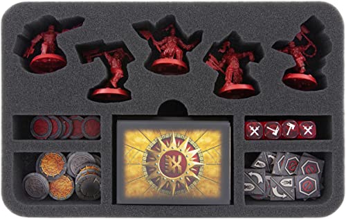 Feldherr Magnetic Box Verde es Compatible con Warhammer Underworlds: Shadespire - Khorne Bloodbound