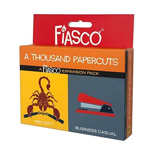 Fiasco Expansion Pack: A Thousand Papercuts