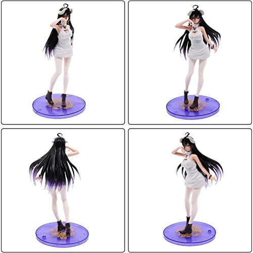 Figura de Anime Overlord Figura de Anime Girl,Figura Anime Temas PVC Anime Estatua de Coleccionable Juguete Hechos a Mano Modelos para Decoración para Niños,Adultos,Fanáticos del Anime 22 CM