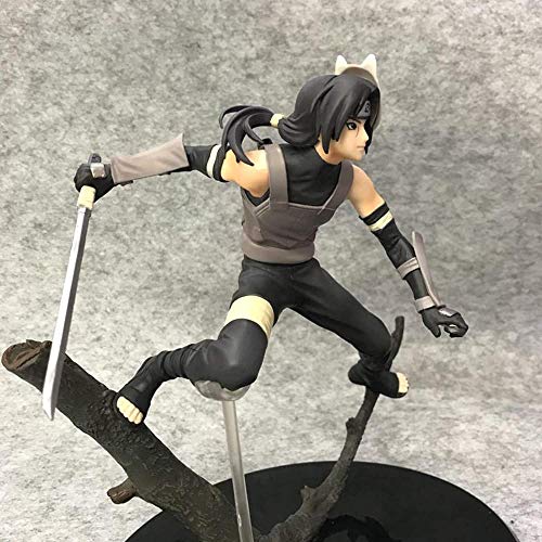 Figuras de acción Naruto Shippuden Uchiha Itachi Anbe Anime Figuras 21CM