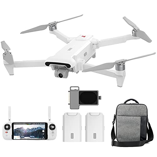 FIMI X8SE 2022 V2 Drones con Cámara EIS 4K HD, 10km Distancia Control, 3 Ejes Cardán, GPS Retorno Inteligente, 35mins Duracion Del Vuelo, Profesional FPV Quadcopter RC Drone 2 Pilas