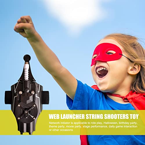 Firulab Spider Web Shooter, Cosplay Web Shooter Launcher String Toy, Electric Reel-in Spider Web Shooters, Spider Web Launcher para niños Cosplay