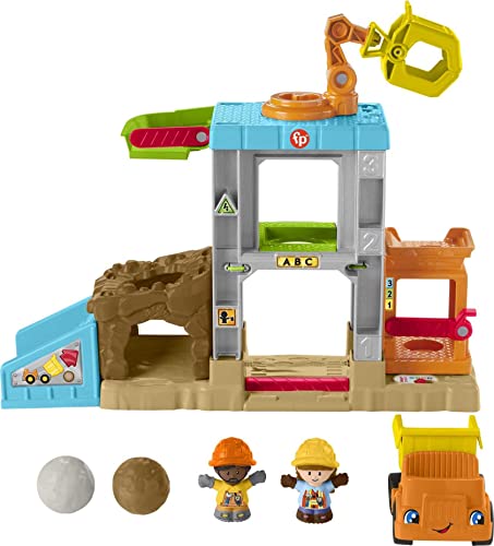 Fisher-Price Little People Load Up 'n Learn Sitio de construcción