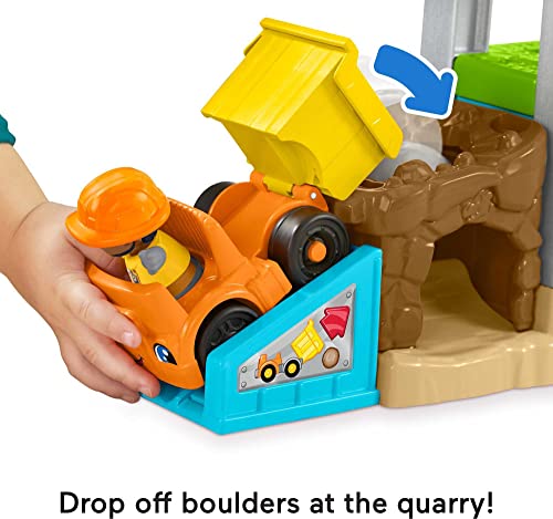 Fisher-Price Little People Load Up 'n Learn Sitio de construcción