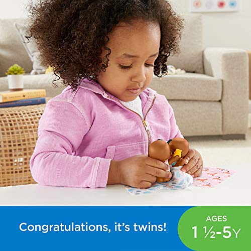 Fisher-Price Little People Snuggle Twin Figures - Autumn Twins