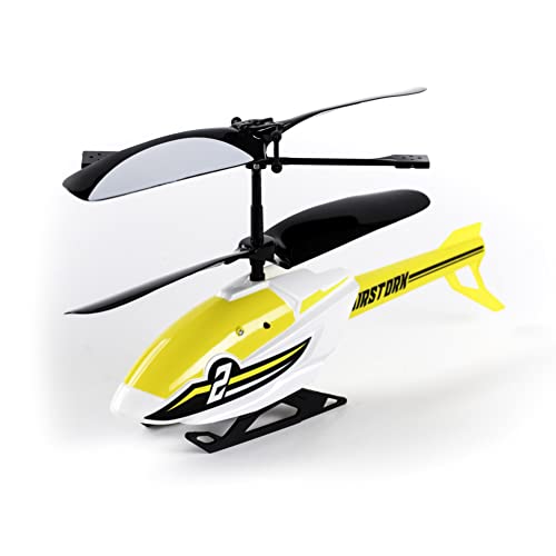 FLYBOTIC by Silverlit - Air Stork 18 cm - Helicóptero de Interior Teledirigido - Juguete Volador 2 Canales de infrarrojo