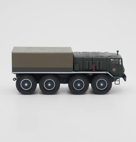 FMOCHANGMDP Maqueta Tanque de Guerra,Soviet MAZ 535A Transport Tractor Metal Militares Escala 1/72, Juguetes y Regalos para Niños, 4.7 x 1.9 Pulgadas