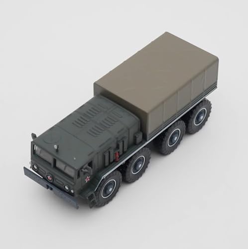 FMOCHANGMDP Maqueta Tanque de Guerra,Soviet MAZ 535A Transport Tractor Metal Militares Escala 1/72, Juguetes y Regalos para Niños, 4.7 x 1.9 Pulgadas