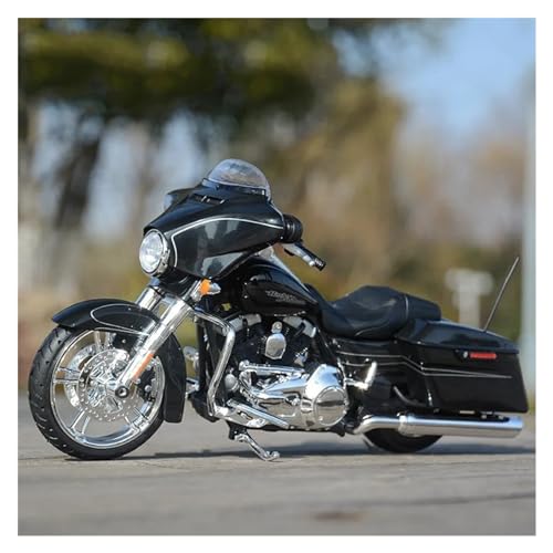 For Harley Davidson 2015 Street Gliding Modelo De Motocicleta De Aleación Fundido A Presión Modelo De Motocicleta Clásica Colección Regalo 1:12 (Color : 2017 no box)