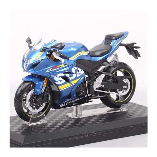 For Suzuki GSX-R1000 2018, Motocicleta Deportiva De Carreras, Modelo De Motocicleta De Fundición A Presión, Juguete For Regalo, Relación 1/12 (Color : Nobox R1000-03)