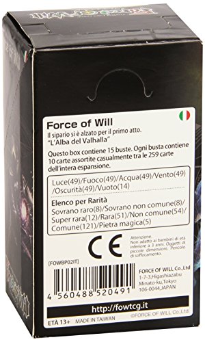 Force of Will - Caja de 15 Sobres: La rebelión de Valhalla