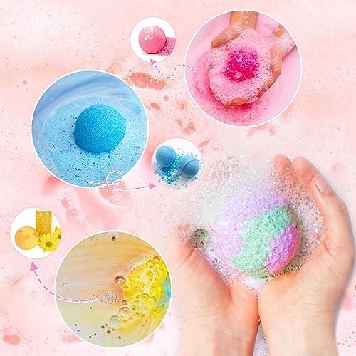 FORMIZON DIY Bombas de Baño, Juegos Educativos de Ciencias para Niños de 8 a 12 Años, Bombas de Baño Regalo Set de Navidad, Pascua, Regalo de Cumpleaños (Juegos DIY)