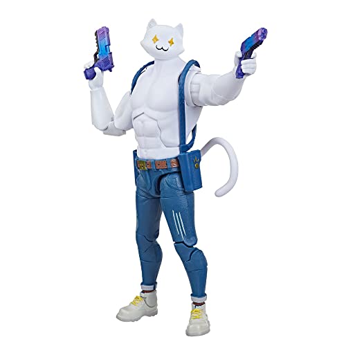 Fortnite Victory Royale Series Meowscles (Ghost) Figura de acción coleccionable de 6 pulgadas