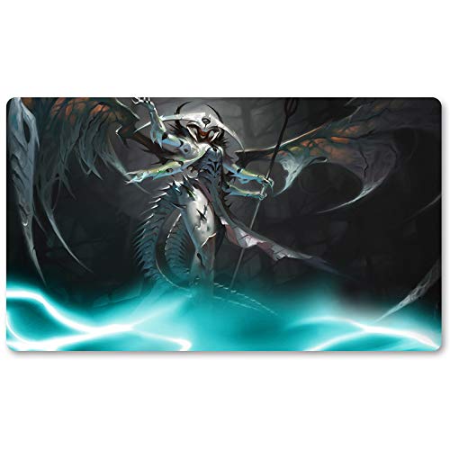 Four leaves Atraxa Praetors Voic - Juego de cartas de comercio Magic MTG Playmat Free Bolsa impermeable Tabla Mat Juegos Mouse Pad Tamaño 60X35 cm Compatible con MTG TCG CCG RPG DTCG