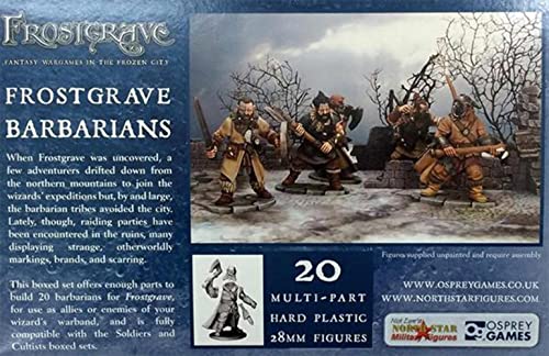 Frostgrave - Frostgrave Bárbaros (20) (escala de 28 mm) FGVP04 (figuras militares de la estrella norte)