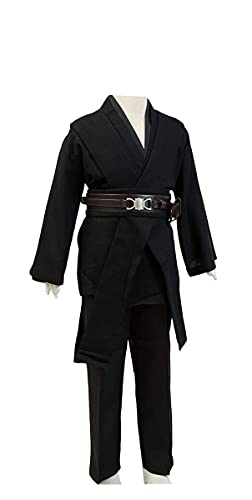 Fuman Jedi Robe Obi Wan Kenobi Mace Windu Dark Jedi Cosplay Disfraz Halloween Disfraz para Kin-der Anzug Uniform