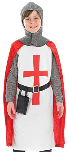 Fun Shack Disfraz Caballero Medieval Niño, Disfraz Niño Caballero Medieval, Disfraz Sant Jordi Niño, Disfraz Medieval Niño, Disfraz Caballero Niño, Disfraz Carnaval Niño Talla L