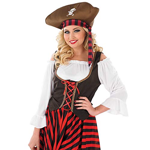 Fun Shack Disfraz Pirata Mujer Sexy, Disfraz Mujer Pirata, Disfraces Mujer Pirata, Traje Pirata Mujer, Disfraces Pirata Mujer, Disfraz Pirata Mujer Halloween, Disfraz Mujer Carnaval Talla M