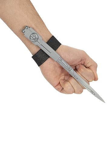 Funidelia | Cuchilla Assassin's Creed para hombre y mujer Videojuegos, Películas & Series, Assassin's Creed - Accesorios para adultos, accesorio para disfraz - Gris/Plateado