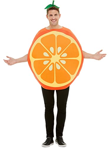 Funidelia | Disfraz de naranja para hombre y mujer Fruta, Comida - Disfraz para adultos y divertidos accesorios para Fiestas, Despedida de Soltero, Carnaval y Halloween - Talla única - Naranja