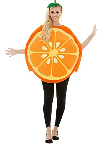 Funidelia | Disfraz de naranja para hombre y mujer Fruta, Comida - Disfraz para adultos y divertidos accesorios para Fiestas, Despedida de Soltero, Carnaval y Halloween - Talla única - Naranja