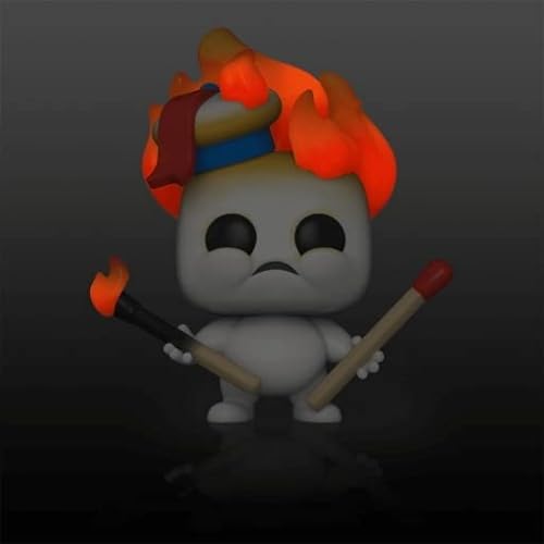 Funko Cazafantasmas - Pop N° 936 - Mini Puft on Fire EDICIÓN Especial GITD