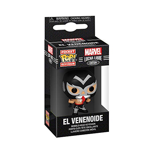 Funko Marvel Luchadores Venom - Llavero - Minifigura de Vinilo Coleccionable Llavero Original - Relleno de Calcetines - Idea de Regalo- Mercancia Oficial - Comic Books Fans - Minifigura