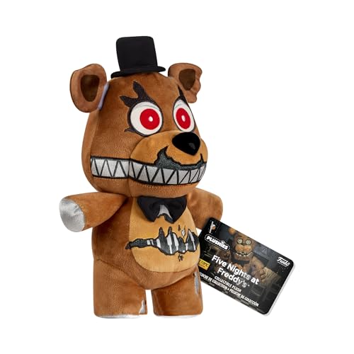 Funko Plush: Five Nights At Freddy'S (FNAF) - Nightmare Freddy Fazbear - (CL 10") - Five Nights At Freddy'S - Juguete Suave - Idea De Regalo De Cumpleaños - Mercancía Oficial - Relleno