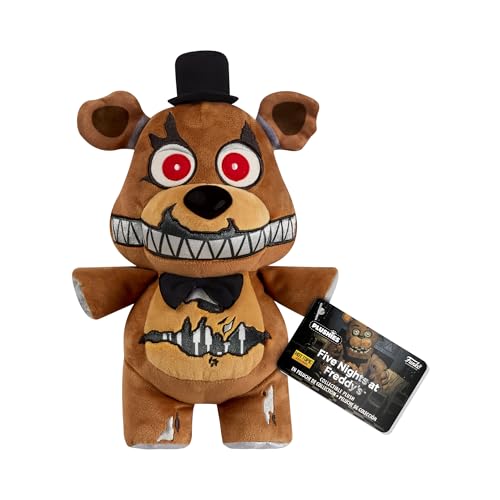 Funko Plush: Five Nights At Freddy'S (FNAF) - Nightmare Freddy Fazbear - (CL 10") - Five Nights At Freddy'S - Juguete Suave - Idea De Regalo De Cumpleaños - Mercancía Oficial - Relleno