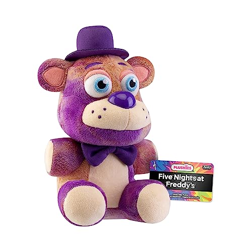 Funko Plush: Five Nights At Freddy's (FNAF) TieDye - Freddy FazbearPeluche Coleccionable - Idea de Regalo de Cumpleaños- Mercancia Oficial Muñeco para Niños y Adultosnovias y Novios