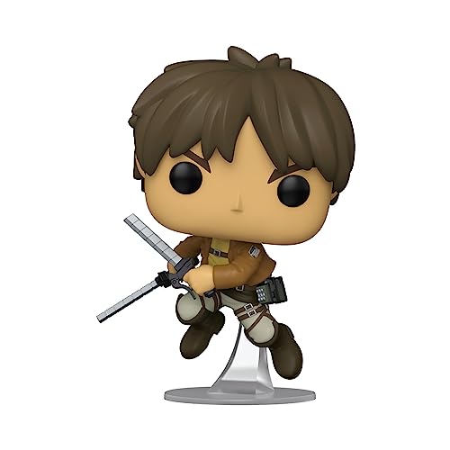 Funko Pop! Animation: Attack On Titan - Eren Jaeger Yeager - Figura de Vinilo Coleccionable - Idea de Regalo- Mercancia Oficial - Juguetes para Niños y Adultos - Anime Fans