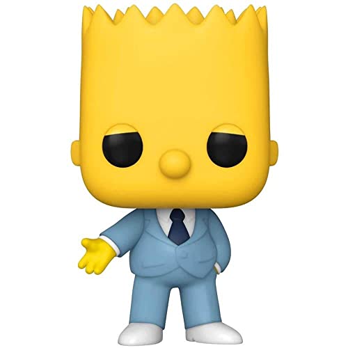 Funko Pop! Animation: The Simpsons-Mafia Bart Simpson - Figura de Vinilo Coleccionable - Idea de Regalo- Mercancia Oficial - Juguetes para Niños y Adultos - TV Fans - Muñeco para Coleccionistas