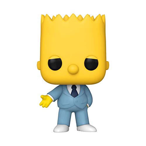 Funko Pop! Animation: The Simpsons-Mafia Bart Simpson - Figura de Vinilo Coleccionable - Idea de Regalo- Mercancia Oficial - Juguetes para Niños y Adultos - TV Fans - Muñeco para Coleccionistas